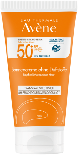 Avène Sonnencreme 50+ Ungetönt und ohne Duftstoffe