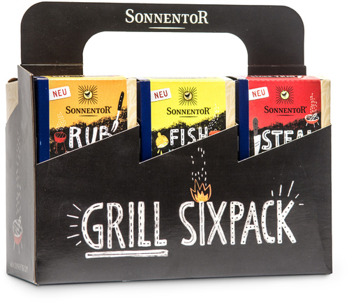 Sonnentor Grillgewürze Sixpack