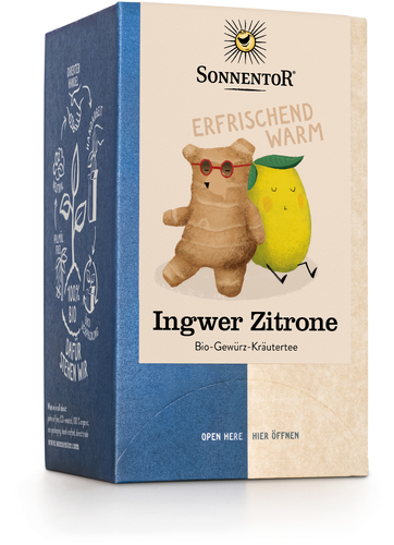 Sonnentor Ingwer Zitrone Tee