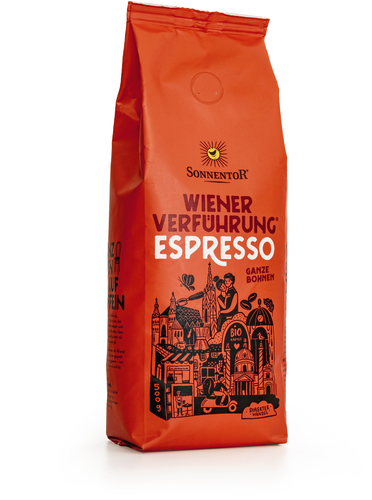 Sonnentor Espresso Kaffee ganze Bohne