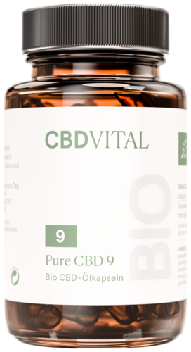 CBDVital Pure BIO CBD 9 (5%) Kapseln