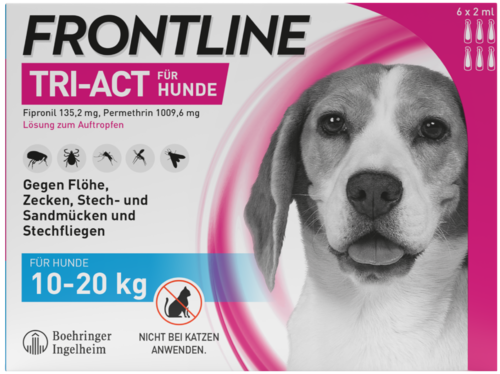 Frontline Tri-Act für Hunde 10-20 kg