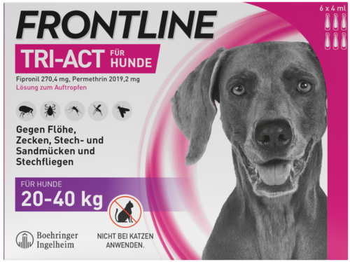 Frontline Tri-Act für Hunde 20-40 kg