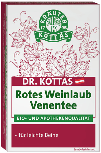 Dr. Kottas Rotes Weinlaub Venentee