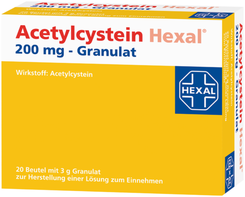 Acetylcystein Hexal 200 mg - Granulat