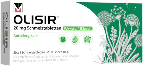 Olisir 20 mg Schmelztabletten
