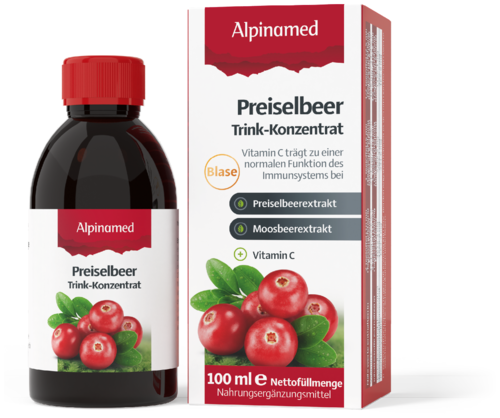 Alpinamed Preiselbeer Trink-Konzentrat