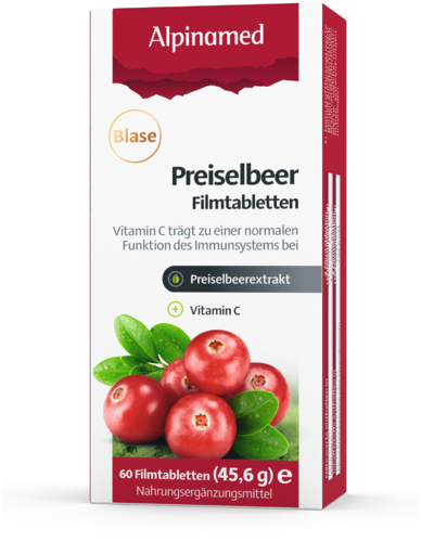 Alpinamed Preiselbeer-Filmtabletten