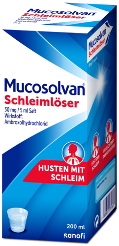 Mucosolvan 30 mg / 5 ml - Saft