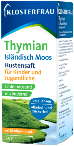 Klosterfrau Thymian Isländisch Moos Hustensaft für Kinder