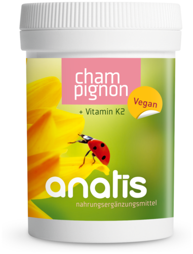 Anatis Champignon Vit D (1000 IE) + Vit K2