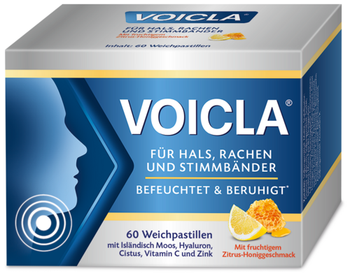 Voicla Weichpastillen Zitrus-Honig
