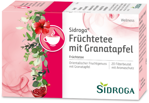 Sidroga Früchtetee mit Granatapfel