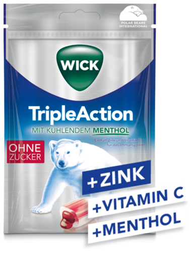 Wick Hustenbonbons TripleAction