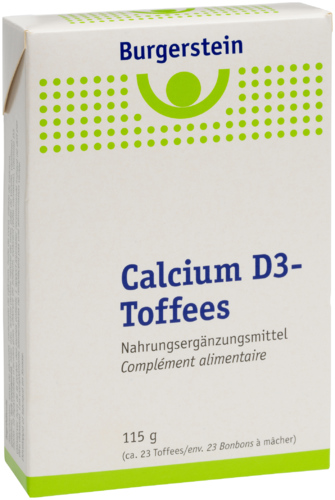 Burgerstein Calcium D3 Toffees