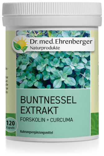Dr. Ehrenberger Buntnessel Extrakt Forskolin + Chrom Kapseln