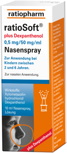 ratioSoft plus Dexpanthenol 0,5 mg/50 mg/ml Nasenspray