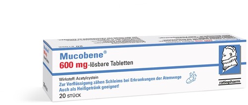 Mucobene 600 mg lösbare Tabletten
