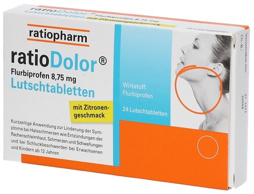 ratioDolor Flurbiprofen 8,75 mg Lutschtabletten