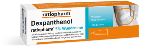 Dexpanthenol ratiopharm Wundcreme