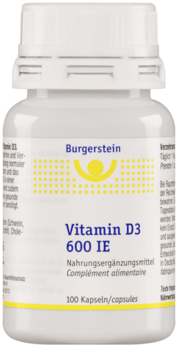 Burgerstein Vitamin D3 600 I.E.
