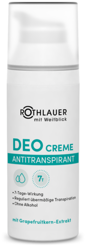 Rothlauer Kosmetik Deo Creme Antitranspirant