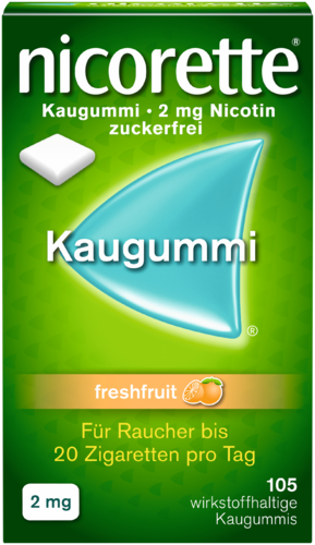 Nicorette Kaugummi 2 mg Freshfruit