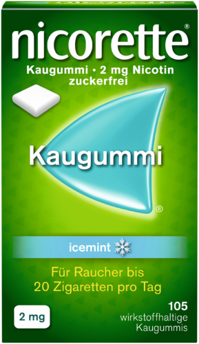 Nicorette Kaugummi 2 mg Icemint
