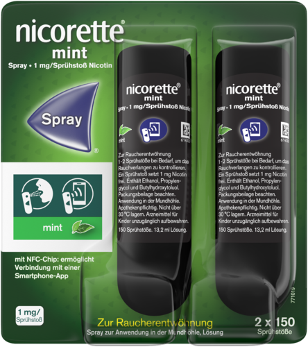 Nicorette Mint Spray 1 mg/Sprühstoß