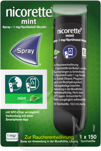Nicorette Mint Spray 1 mg/Sprühstoß