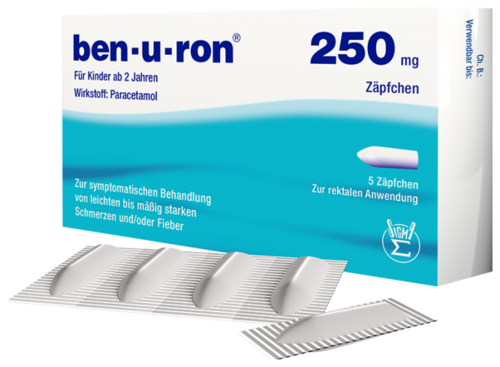 ben-u-ron 250 mg Zäpfchen
