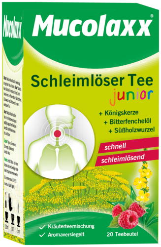 Mucolaxx Schleimlöser Tee junior