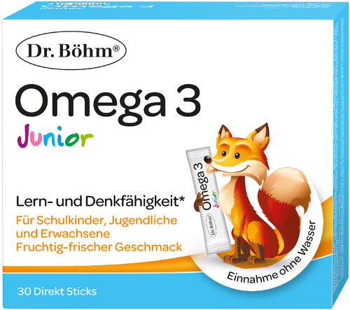 Dr. Böhm Omega 3 Junior Direkt Sticks