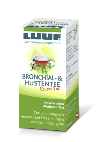 LUUF Guaifenesin compositum Bronchial- & Hustentee-Konzentrat