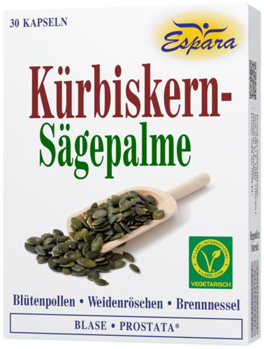 Espara Kürbiskern-Sägeplame Kapseln