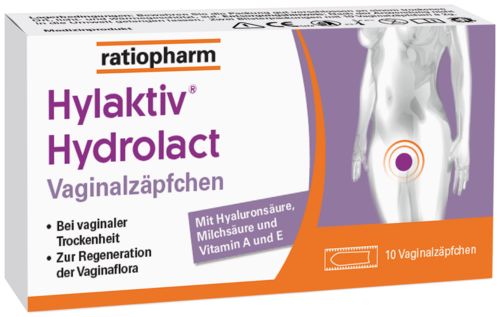 Hylaktiv Hydrolact Vaginalzäpfchen