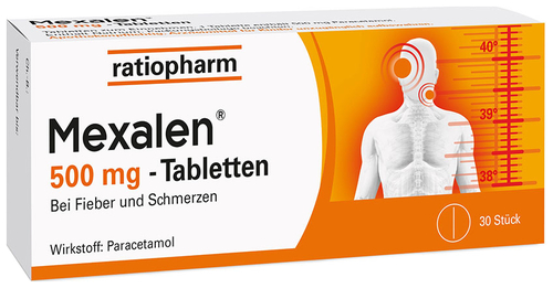 Mexalen 500 mg Tabletten