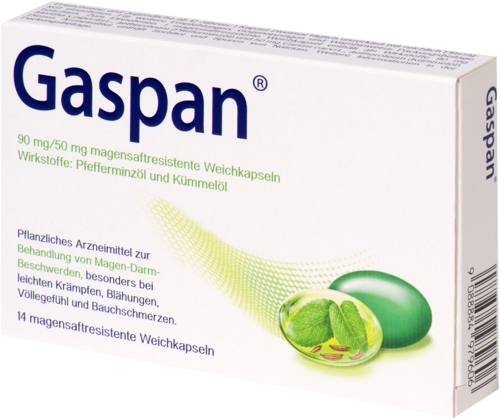 Gaspan 90mg/50mg magensaftresistente Weichkapseln