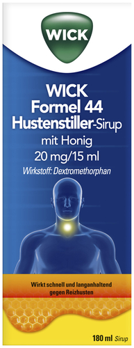 Wick Formel 44 Hustenstiller-Sirup mit Honig