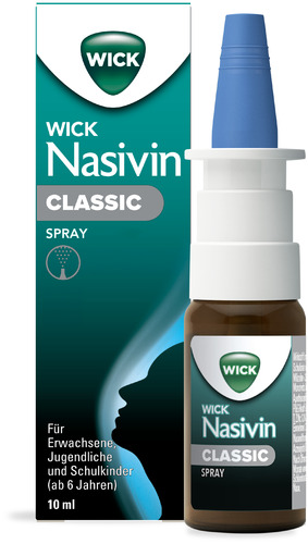 Wick Nasivin Classic 0,05 % - Spray