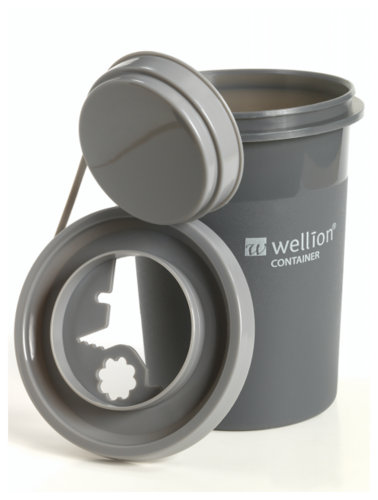 Wellion Abwurfbehälter 0,7l