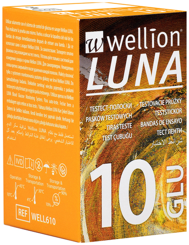 Wellion Luna Blutzuckerteststreifen