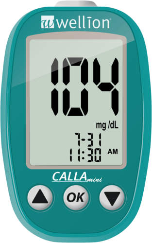 Wellion Calla Mini Blutzuckermessgerät