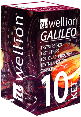 Wellion Galileo Keton-Teststreifen