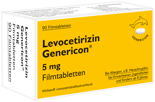 Levocetirizin Genericon Filmtabletten 5 mg
