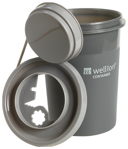 Wellion Abwurfbehälter 0,7l