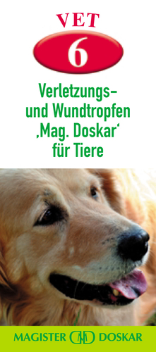 Magister Doskar VET 6 Verletzungs- und Wundtropfen