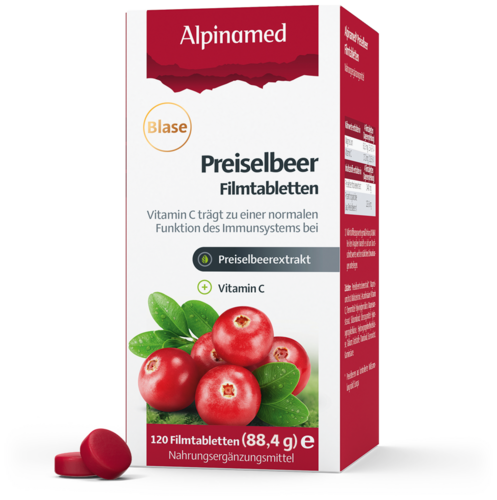 Alpinamed Preiselbeer-Filmtabletten