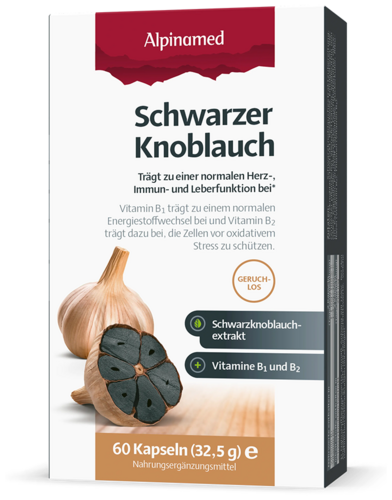 Alpinamed Schwarzer Knoblauch vegan