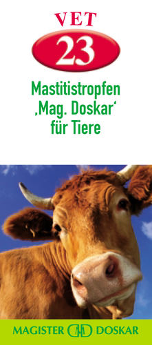 Magister Doskar VET 23 Mastitistropfen